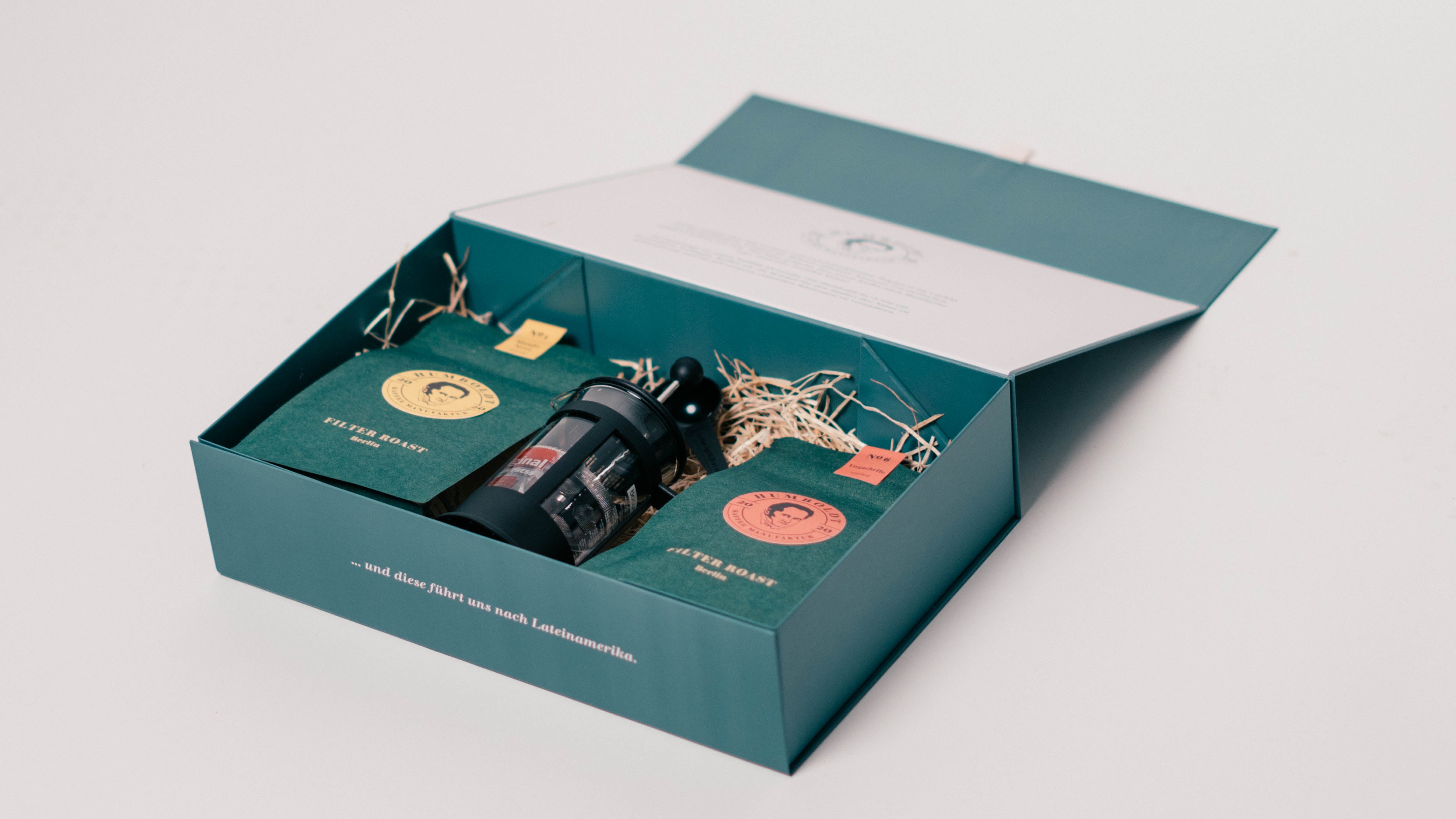 Humboldt Kaffeebox & French Press