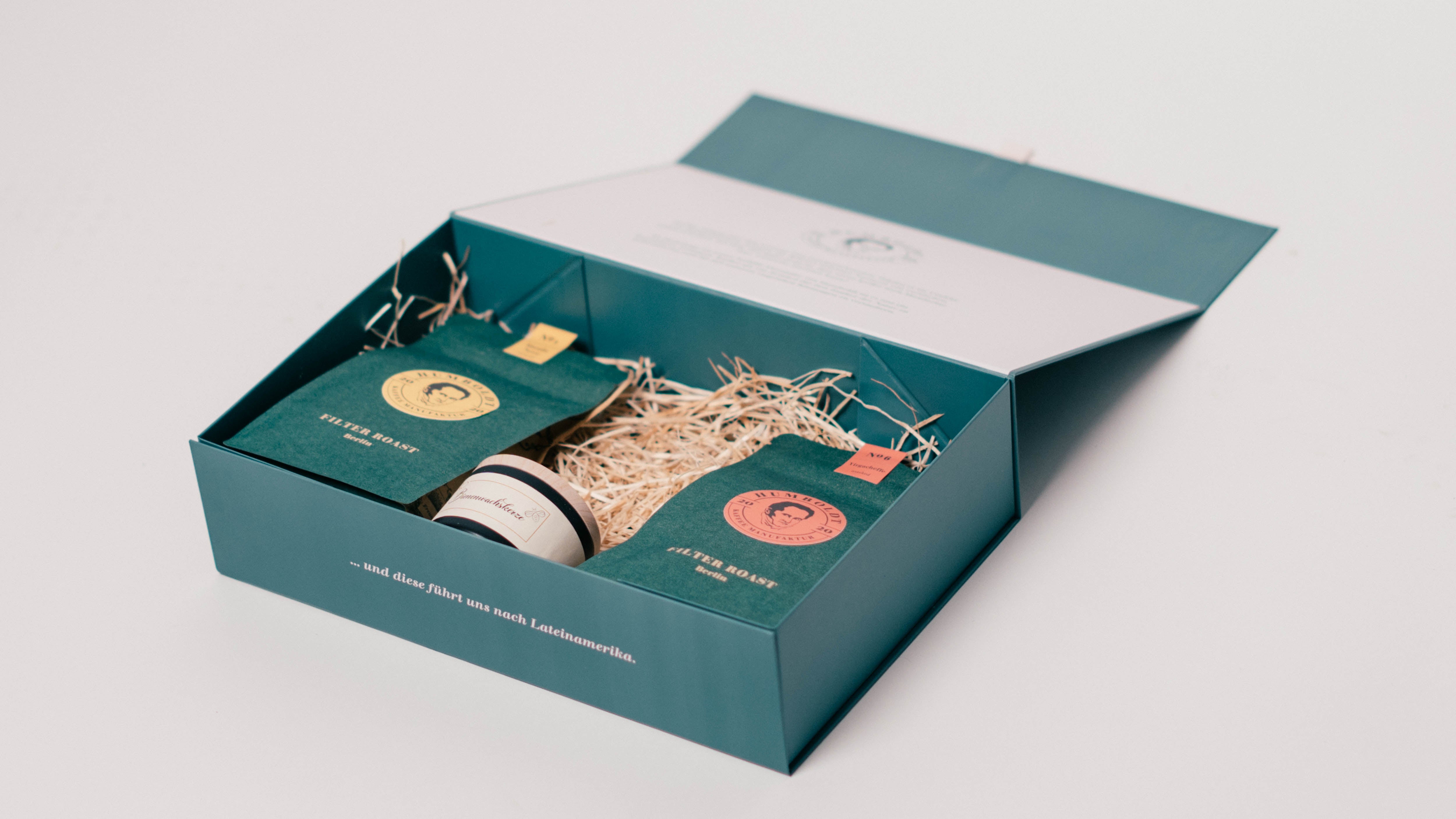 Humboldt Kaffeebox & Bienenwachskerze