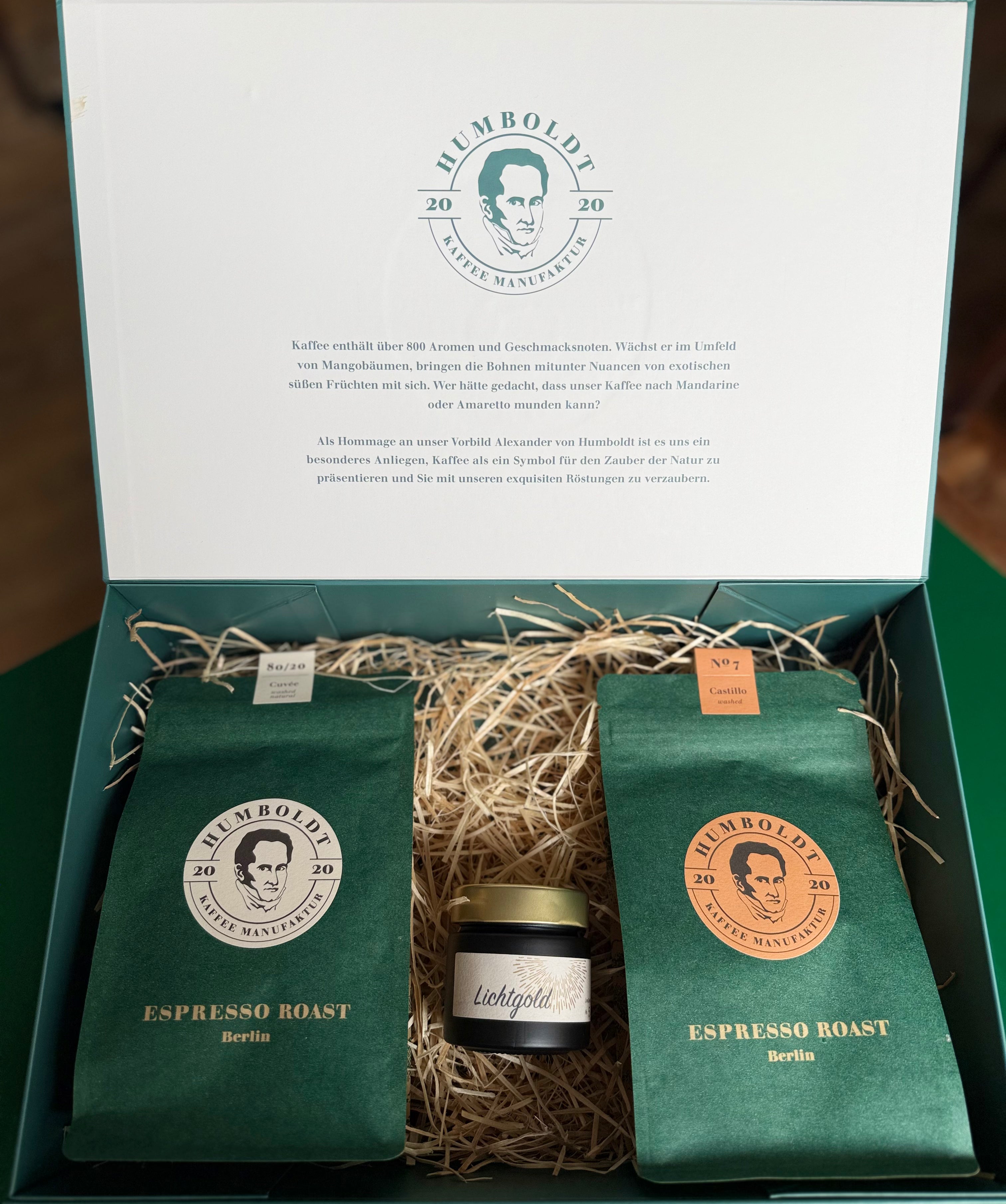 Humboldt Kaffeebox & Honig