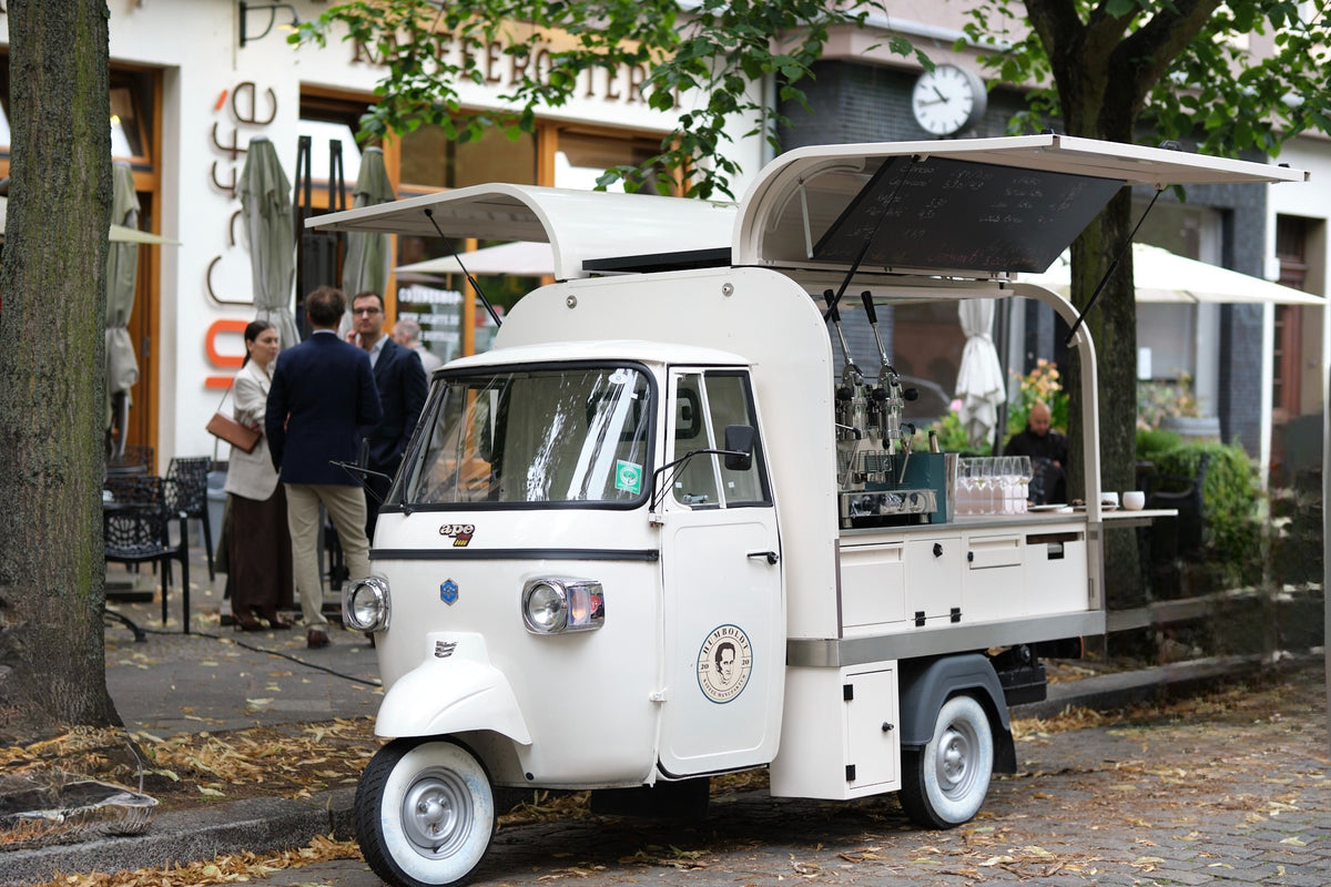Humboldt Kaffee Ape bei einer Hochzeit in Berlin